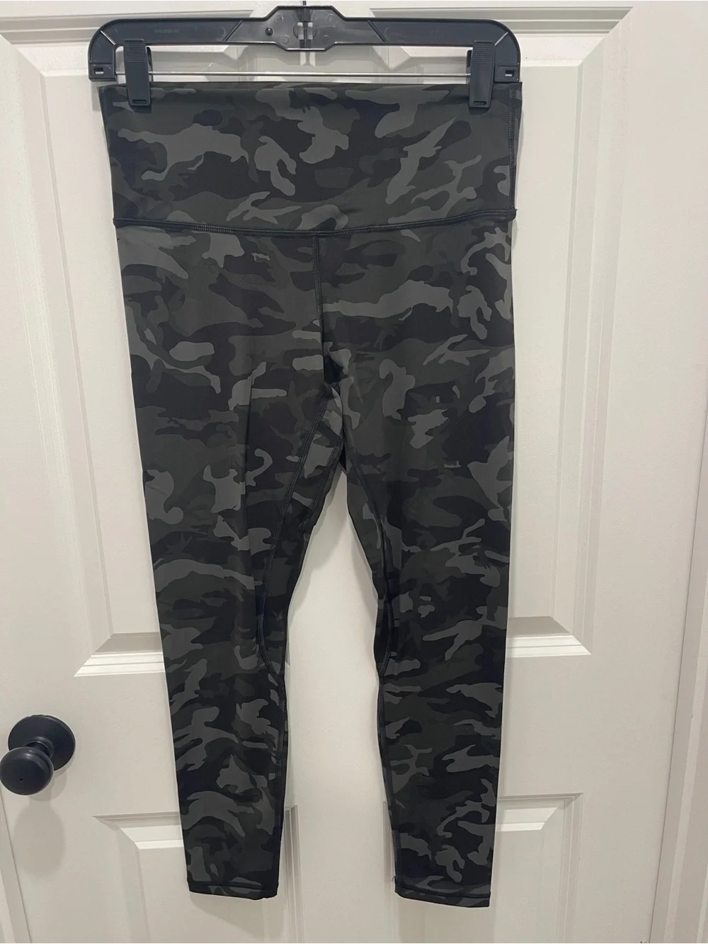 lululemon athletica Black & Gray Camo High-Rise Leggings